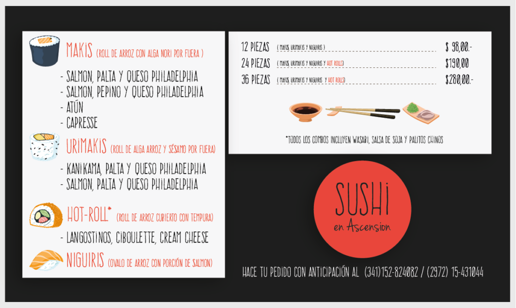 Carta Sushi
