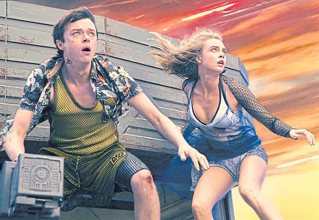 Escena de Valerian y la ciudad de los mil planetas de Luc Besson