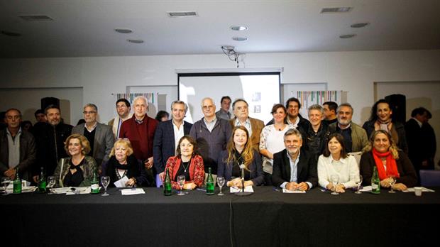 Los referentes del PJ que se reunieron por la unidad en la Ciudad