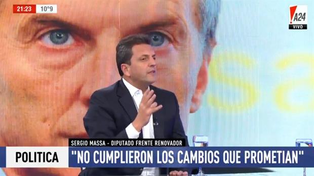 Sergio Massa en A24