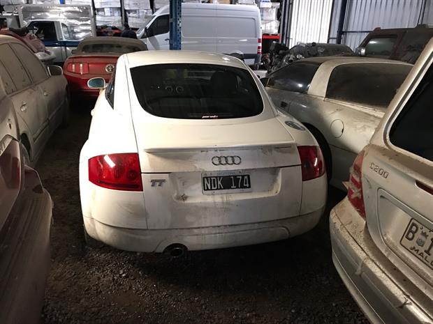 El Audi que se remató en la Aduana