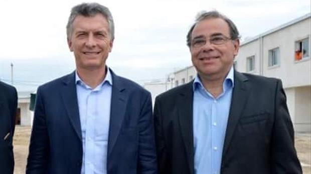 El presidente Mauricio Macri y el nuevo intendente de Corrientes, Eduardo Tassano