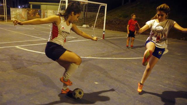 Fútbol femenino en la villa 31
