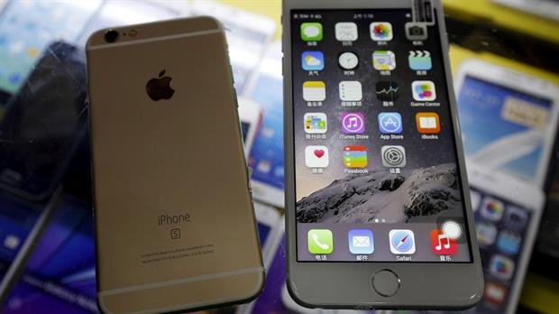 Un falso iPhone 6S corriendo un Android modificado; en 2015 se vendía a menos de cien dólares