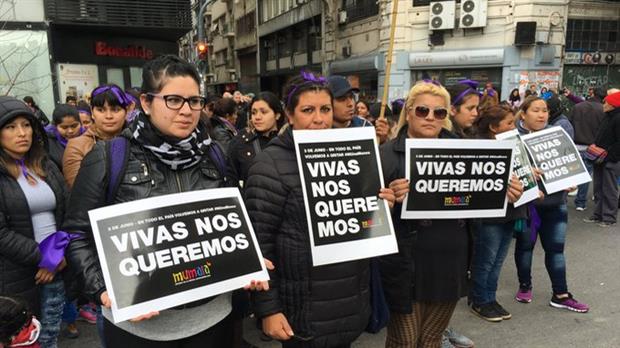 Ya comenzó la movilización contra la violencia de género