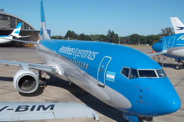 Aerolíneas Argentina volará desde Córdoba a Santiago de Chile