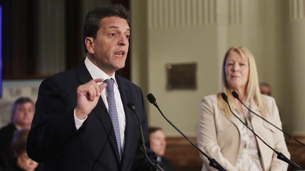 Massa y Stolbizer, la fórmula de precandidatos a senadores 1 País en la provincia