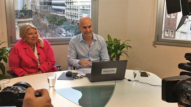 Reuniones virtuales, la nueva moda de Cambiemos
