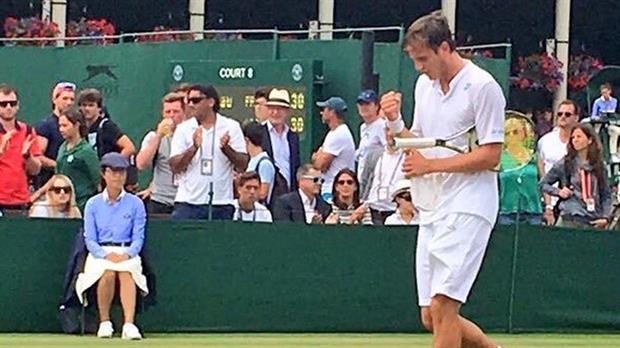 Axel Geller accedió a las semifinales de Wimbledon